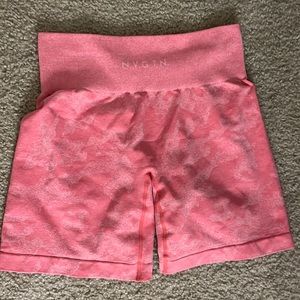 NVGTN pink camo shorts